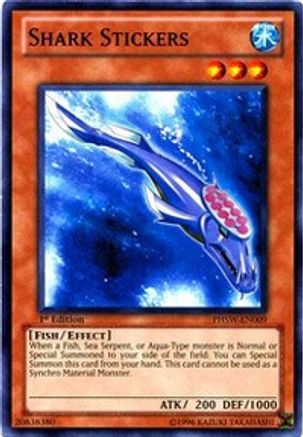 Shark Stickers (PHSW-EN009) - Photon Shockwave Unlimited - Premium Yugioh Single from Konami - Just $0.29! Shop now at Game Crave Tournament Store