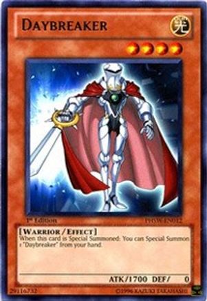 Daybreaker (PHSW-EN012) - Photon Shockwave 1st Edition - Premium Yugioh Single from Konami - Just $0.25! Shop now at Game Crave Tournament Store