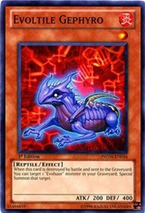 Evoltile Gephyro (PHSW-EN016) - Photon Shockwave Unlimited - Premium Yugioh Single from Konami - Just $0.25! Shop now at Game Crave Tournament Store