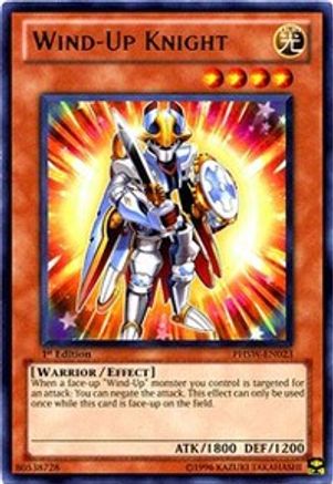 Wind-Up Knight (PHSW-EN023) - Photon Shockwave Unlimited - Premium Yugioh Single from Konami - Just $0.25! Shop now at Game Crave Tournament Store
