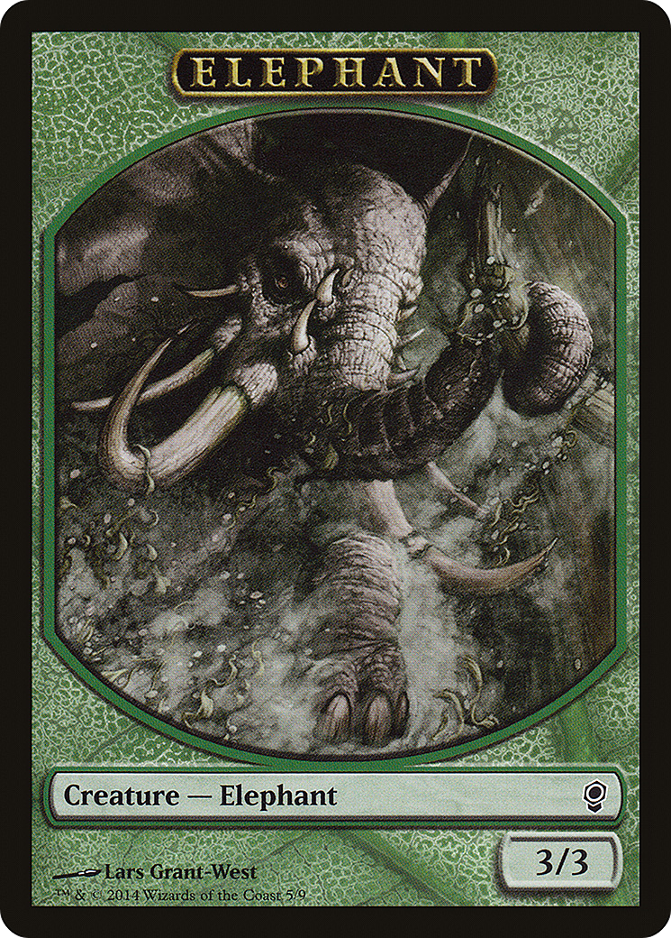 Elephant (TCNS-005) - Conspiracy Tokens - Premium MTG Single from Wizards of the Coast - Just $0.25! Shop now at Game Crave Tournament Store
