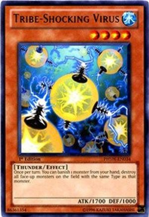 Tribe-Shocking Virus (PHSW-EN034) - Photon Shockwave 1st Edition - Premium Yugioh Single from Konami - Just $0.25! Shop now at Game Crave Tournament Store