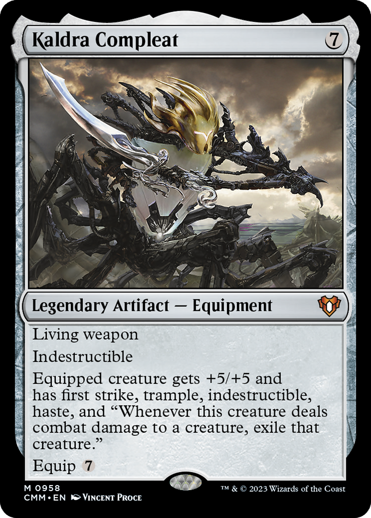 Kaldra Compleat (CMM-958) - Commander Masters - Premium MTG Single from Wizards of the Coast - Just $1.42! Shop now at Game Crave Tournament Store