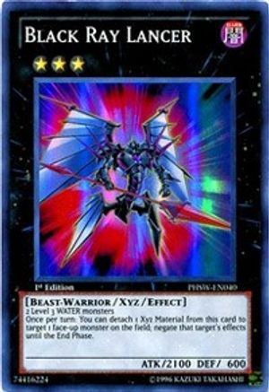 Black Ray Lancer (PHSW-EN040) - Photon Shockwave Unlimited - Premium Yugioh Single from Konami - Just $0.39! Shop now at Game Crave Tournament Store