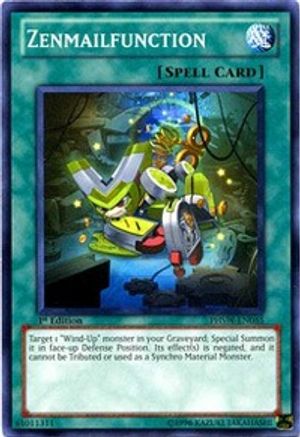 Zenmailfunction (PHSW-EN055) - Photon Shockwave 1st Edition - Premium Yugioh Single from Konami - Just $0.25! Shop now at Game Crave Tournament Store