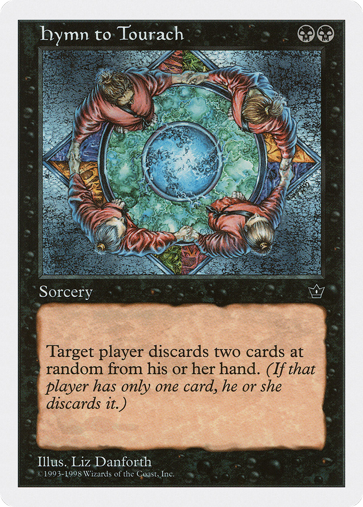 Hymn to Tourach (ATH-023) - Anthologies - Premium MTG Single from Wizards of the Coast - Just $0.23! Shop now at Game Crave Tournament Store