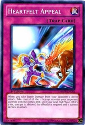 Heartfelt Appeal (PHSW-EN063) - Photon Shockwave Unlimited - Premium Yugioh Single from Konami - Just $0.25! Shop now at Game Crave Tournament Store