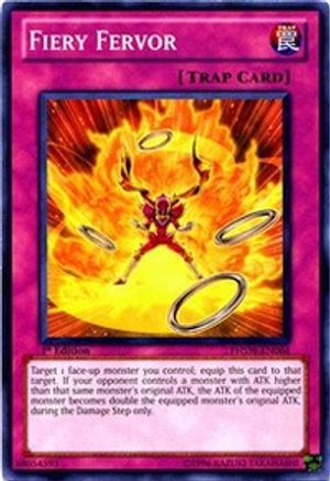 Fiery Fervor (PHSW-EN064) - Photon Shockwave 1st Edition - Premium Yugioh Single from Konami - Just $0.25! Shop now at Game Crave Tournament Store