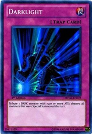 Darklight (PHSW-EN075) - Photon Shockwave 1st Edition - Premium Yugioh Single from Konami - Just $0.36! Shop now at Game Crave Tournament Store
