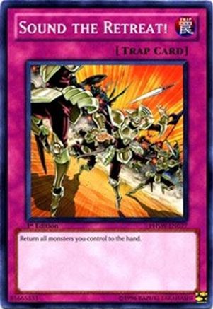 Sound the Retreat! (PHSW-EN077) - Photon Shockwave 1st Edition - Premium Yugioh Single from Konami - Just $0.25! Shop now at Game Crave Tournament Store