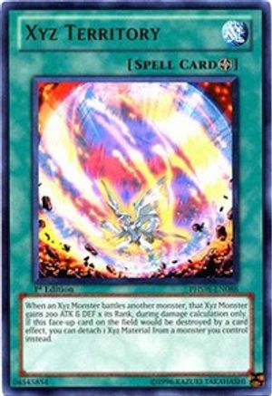 Xyz Territory (PHSW-EN088) - Photon Shockwave Unlimited - Premium Yugioh Single from Konami - Just $0.25! Shop now at Game Crave Tournament Store