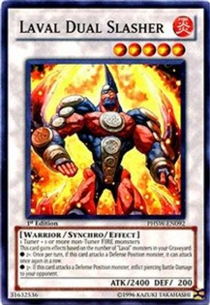 Laval Dual Slasher (PHSW-EN092) - Photon Shockwave Unlimited - Premium Yugioh Single from Konami - Just $0.25! Shop now at Game Crave Tournament Store