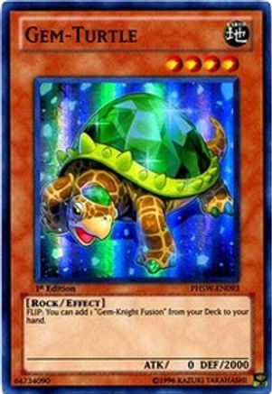 Gem-Turtle (PHSW-EN093) - Photon Shockwave 1st Edition - Premium Yugioh Single from Konami - Just $0.61! Shop now at Game Crave Tournament Store