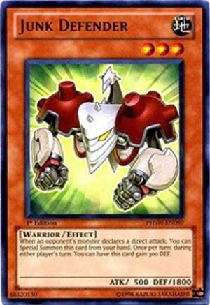Junk Defender (PHSW-EN097) - Photon Shockwave Unlimited - Premium Yugioh Single from Konami - Just $0.25! Shop now at Game Crave Tournament Store