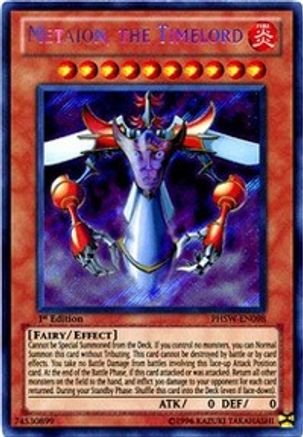Metaion, the Timelord (PHSW-EN098) - Photon Shockwave Unlimited - Premium Yugioh Single from Konami - Just $1.26! Shop now at Game Crave Tournament Store