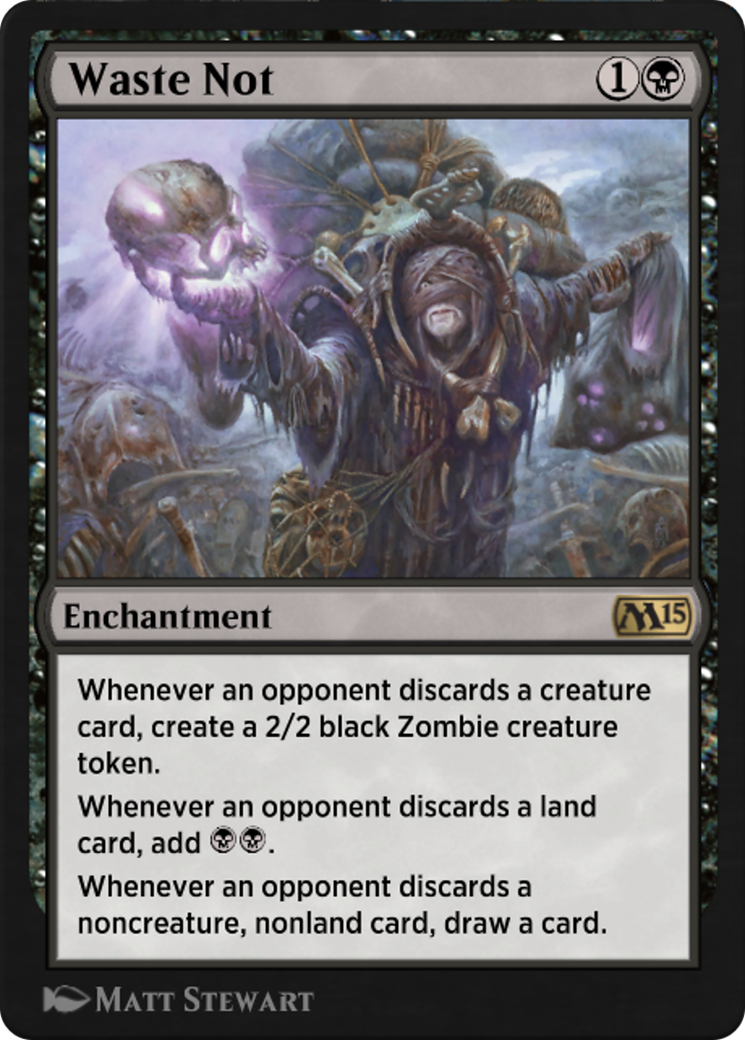 Waste Not (HA2-010) - Historic Anthology 2 - Premium MTG Single from Wizards of the Coast - Just $0! Shop now at Game Crave Tournament Store