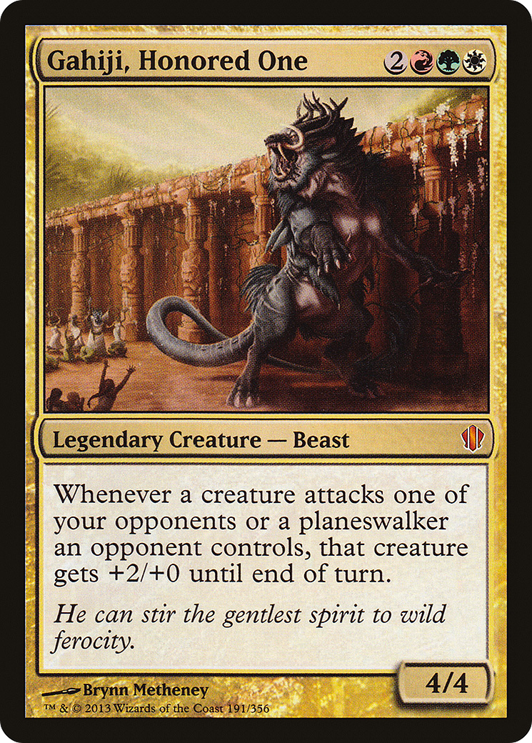 Gahiji, Honored One (C13-191) - Commander 2013 - Premium MTG Single from Wizards of the Coast - Just $0.08! Shop now at Game Crave Tournament Store