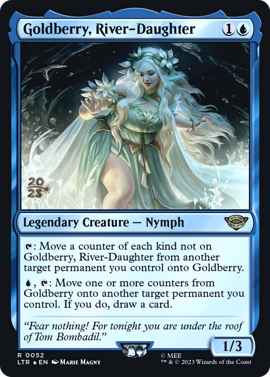 Goldberry, River-Daughter (PLTR-52S) - Tales of Middle-earth Promos Foil - Premium MTG Single from Wizards of the Coast - Just $7.13! Shop now at Game Crave Tournament Store