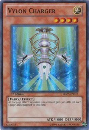 Vylon Charger (HA05-EN017) - Hidden Arsenal 5: Steelswarm Invasion Unlimited - Premium Yugioh Single from Konami - Just $0.25! Shop now at Game Crave Tournament Store