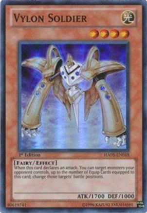 Vylon Soldier (HA05-EN018) - Hidden Arsenal 5: Steelswarm Invasion 1st Edition - Premium Yugioh Single from Konami - Just $0.25! Shop now at Game Crave Tournament Store