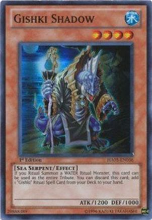 Gishki Shadow (HA05-EN036) - Hidden Arsenal 5: Steelswarm Invasion 1st Edition - Premium Yugioh Single from Konami - Just $0.29! Shop now at Game Crave Tournament Store