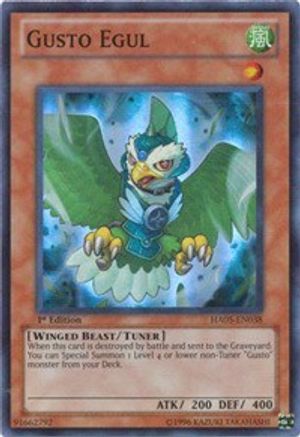 Gusto Egul (HA05-EN038) - Hidden Arsenal 5: Steelswarm Invasion 1st Edition - Premium Yugioh Single from Konami - Just $0.09! Shop now at Game Crave Tournament Store