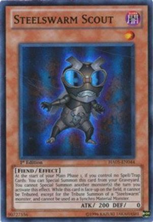 Steelswarm Scout (HA05-EN044) - Hidden Arsenal 5: Steelswarm Invasion 1st Edition - Premium Yugioh Single from Konami - Just $0.08! Shop now at Game Crave Tournament Store