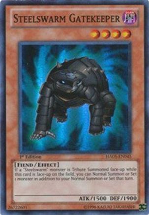Steelswarm Gatekeeper (HA05-EN045) - Hidden Arsenal 5: Steelswarm Invasion Unlimited - Premium Yugioh Single from Konami - Just $0.25! Shop now at Game Crave Tournament Store