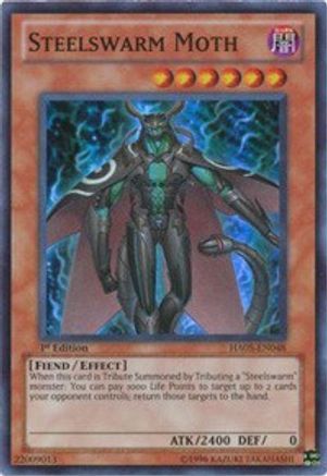 Steelswarm Moth (HA05-EN048) - Hidden Arsenal 5: Steelswarm Invasion 1st Edition - Premium Yugioh Single from Konami - Just $0.25! Shop now at Game Crave Tournament Store