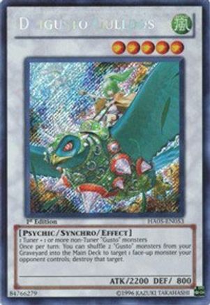 Daigusto Gulldos (HA05-EN053) - Hidden Arsenal 5: Steelswarm Invasion 1st Edition - Premium Yugioh Single from Konami - Just $0.43! Shop now at Game Crave Tournament Store