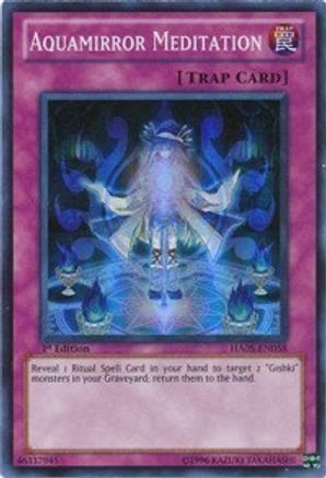 Aquamirror Meditation (HA05-EN058) - Hidden Arsenal 5: Steelswarm Invasion Unlimited - Premium Yugioh Single from Konami - Just $0.25! Shop now at Game Crave Tournament Store