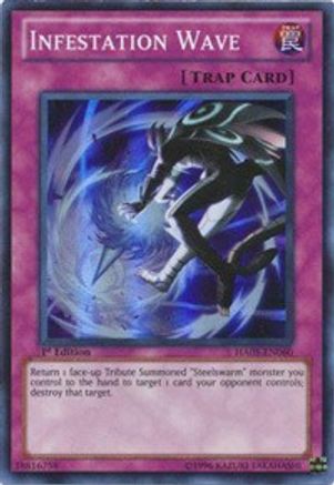 Infestation Wave (HA05-EN060) - Hidden Arsenal 5: Steelswarm Invasion Unlimited - Premium Yugioh Single from Konami - Just $0.25! Shop now at Game Crave Tournament Store