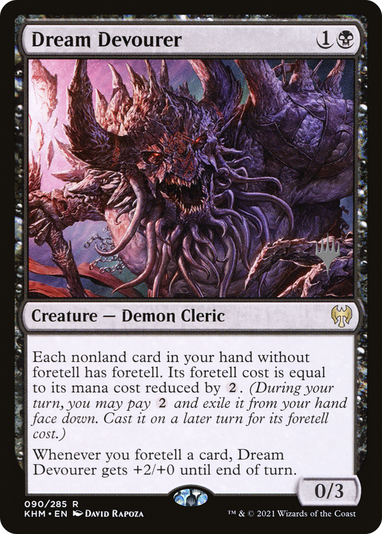Dream Devourer (PKHM-90P) - Kaldheim Promos - Premium MTG Single from Wizards of the Coast - Just $0.11! Shop now at Game Crave Tournament Store