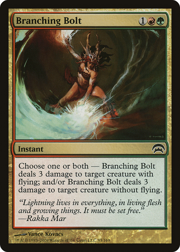 Branching Bolt (HOP-083) - Planechase - Premium MTG Single from Wizards of the Coast - Just $0.08! Shop now at Game Crave Tournament Store