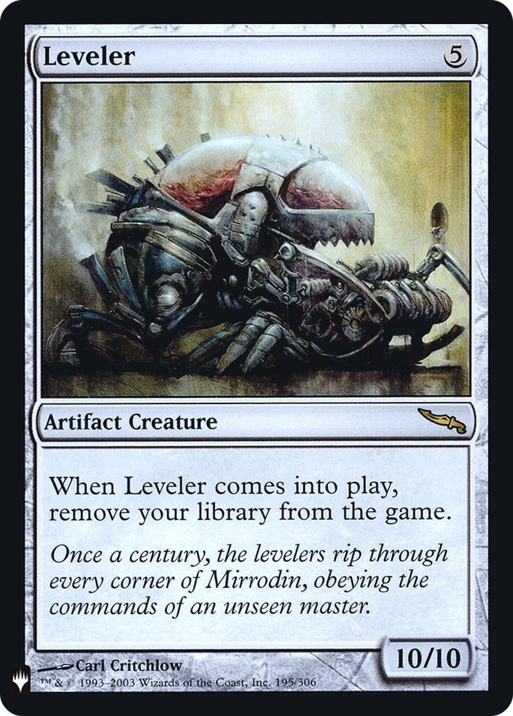 Leveler (FMB1-105) - Mystery Booster Retail Edition Foils Foil - Premium MTG Single from Wizards of the Coast - Just $4.13! Shop now at Game Crave Tournament Store