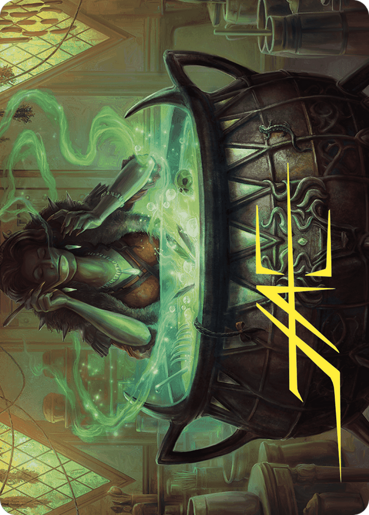 Agatha's Soul Cauldron // Agatha's Soul Cauldron (AWOE-042) - Wilds of Eldraine Art Series (Borderless) Foil - Premium MTG Single from Wizards of the Coast - Just $0! Shop now at Game Crave Tournament Store