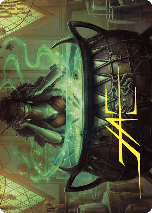 Agatha's Soul Cauldron // Agatha's Soul Cauldron (AWOE-042) - Wilds of Eldraine Art Series (Borderless) Foil - Premium MTG Single from Wizards of the Coast - Just $0! Shop now at Game Crave Tournament Store
