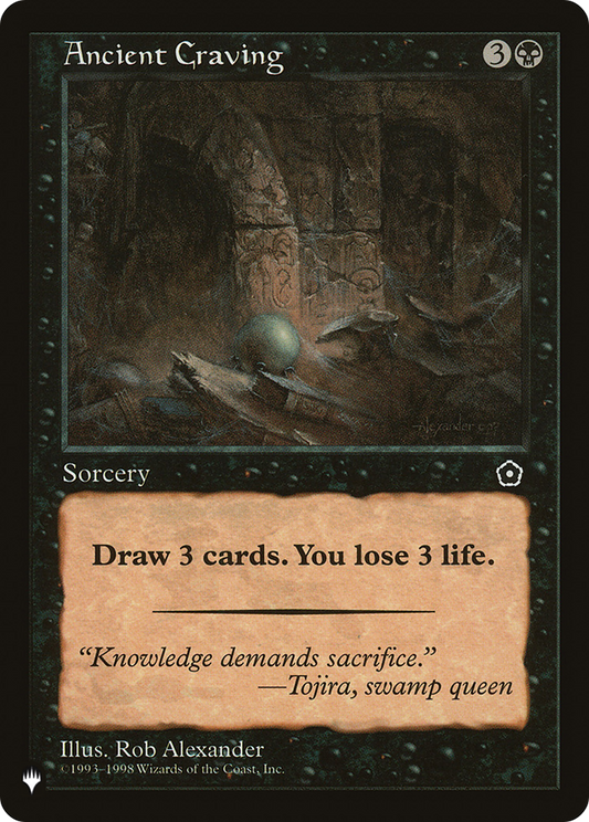 Ancient Craving (PLIST-083) - The List - Premium MTG Single from Wizards of the Coast - Just $0.33! Shop now at Game Crave Tournament Store