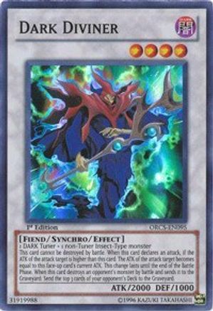 Dark Diviner (ORCS-EN095) - Order of Chaos Unlimited - Premium Yugioh Single from Konami - Just $0.09! Shop now at Game Crave Tournament Store
