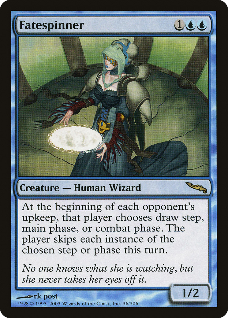 Fatespinner (MRD-036) - Mirrodin Foil - Premium MTG Single from Wizards of the Coast - Just $5.17! Shop now at Game Crave Tournament Store