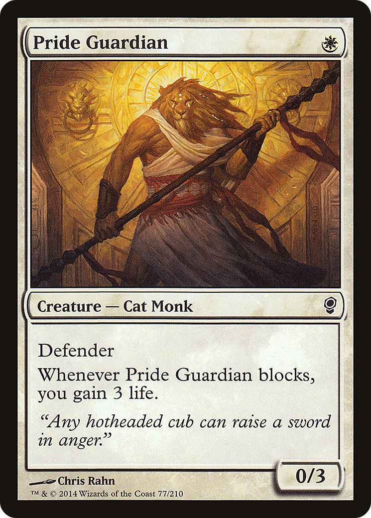 Pride Guardian (CNS-077) - Conspiracy - Premium MTG Single from Wizards of the Coast - Just $0.08! Shop now at Game Crave Tournament Store