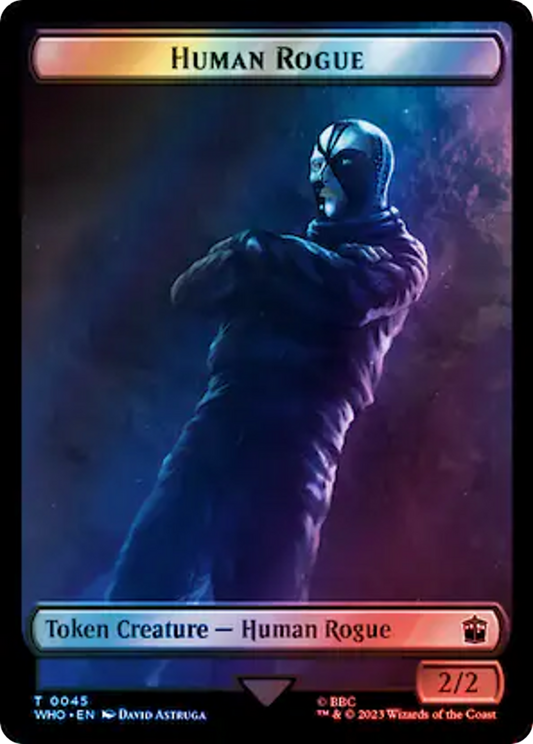 Human Rogue (TWHO-045) - Doctor Who Tokens Foil - Premium MTG Single from Wizards of the Coast - Just $0! Shop now at Game Crave Tournament Store