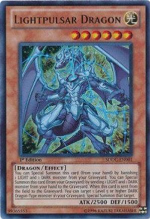 Lightpulsar Dragon (SDDC-EN001) - Structure Deck: Dragons Collide 1st Edition - Premium Yugioh Single from Konami - Just $0.38! Shop now at Game Crave Tournament Store