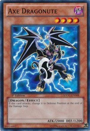Axe Dragonute (SDDC-EN008) - Structure Deck: Dragons Collide 1st Edition - Premium Yugioh Single from Konami - Just $0.25! Shop now at Game Crave Tournament Store