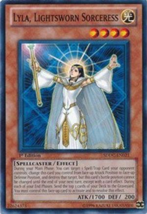 Lyla, Lightsworn Sorceress (SDDC-EN021) - Structure Deck: Dragons Collide Unlimited - Premium Yugioh Single from Konami - Just $0.26! Shop now at Game Crave Tournament Store