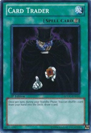 Card Trader (SDDC-EN033) - Structure Deck: Dragons Collide 1st Edition - Premium Yugioh Single from Konami - Just $0.08! Shop now at Game Crave Tournament Store