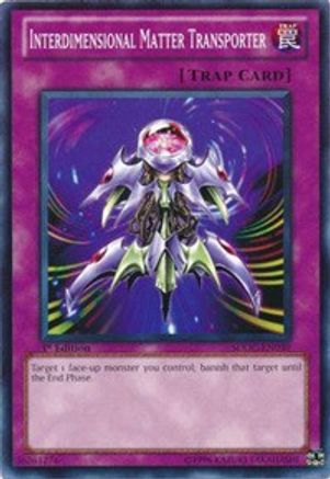 Interdimensional Matter Transporter (SDDC-EN039) - Structure Deck: Dragons Collide 1st Edition - Premium Yugioh Single from Konami - Just $0.25! Shop now at Game Crave Tournament Store