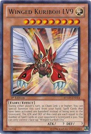 Winged Kuriboh LV9 (RYMP-EN014) - Ra Yellow Mega Pack 1st Edition - Premium Yugioh Single from Konami - Just $0.98! Shop now at Game Crave Tournament Store