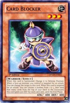 Card Blocker (RYMP-EN015) - Ra Yellow Mega Pack 1st Edition - Premium Yugioh Single from Konami - Just $0.25! Shop now at Game Crave Tournament Store