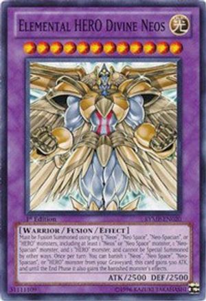 Elemental HERO Divine Neos (RYMP-EN020) - Ra Yellow Mega Pack Unlimited - Premium Yugioh Single from Konami - Just $0.95! Shop now at Game Crave Tournament Store